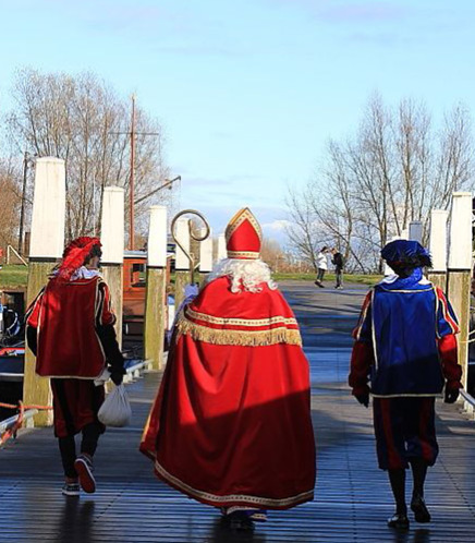 Sinterklaas op bezoek